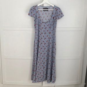 Reformation floral print dress